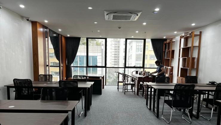 ??? THÁI THỊNH - THÁI HÀ VỈA HÈ ÔTÔ TRÁNH TÒA VĂN PHÒNG KINH DOANH ĐỈNH MỚI ĐẸP SỔ ĐẸP 134m2 x 9T, MT 7.1m, 55 tỷ